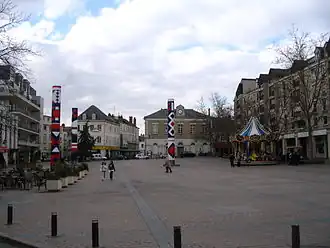 La place de la République en 2009.