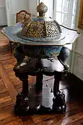Brûle-parfum chinois du XVIIIe siècle en émaux cloisonnés.