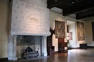 Cheminée.