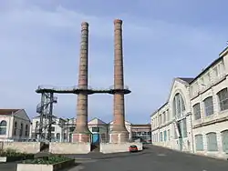La manufacture d'armes.