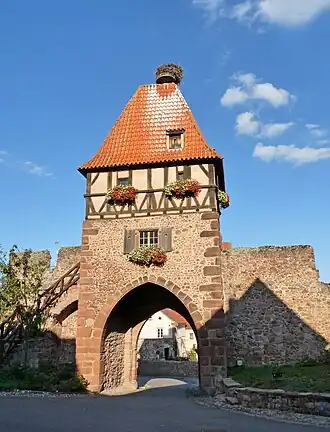 Tour des Sorcières (XVe&nbsp;siècle).