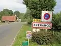 Entrée de Chérancé.