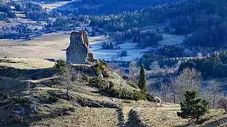 Vue de l'ouest.