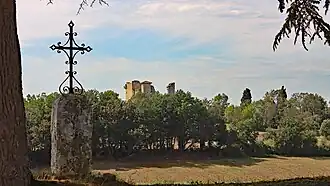 Vue de l'ouest.