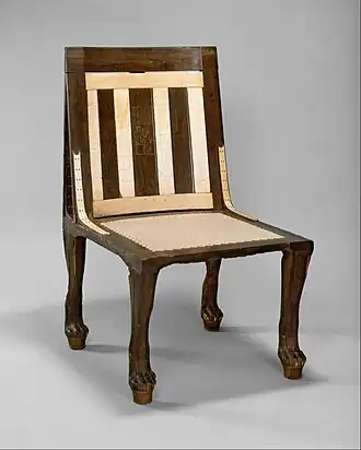 Image illustrative de l’article Chaise de Reniseneb