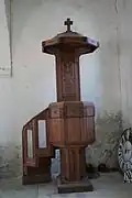 sa chaire,