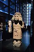 Chalchiuhtlicue, déesse de l'eau terrestre, Aztèque (Mexique).