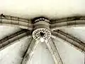 Clé de voûte de l'abside.