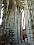 Chapelle nord, pan sud-est.