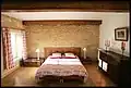 Chambre de l'un des gîtes