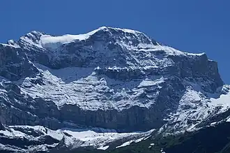 La face nord du Chammliberg.