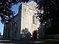 L'église romane.