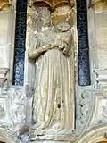 Vierge à l'Enfant du portail.