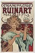 Affiche d'Alphonse Mucha (1896).