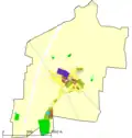 Plan de Champdeuil en 2010.