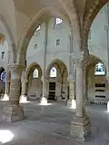 Vue par la 5e&nbsp;grande arcade du sud.