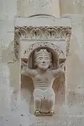 Console de l'arc triomphal.