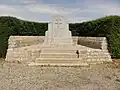 Le mémorial de la libération de Champfleur.