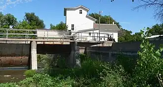 Barrage et moulin de Champion.