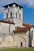 L'église abbatiale.