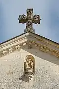 Détails de la façade.