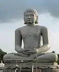Padmasana Chandraprabha . Chandragiri Padmasana Chandraprabha, temple jaïn de Tiraja&nbsp;(en), Rajasthan