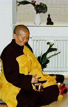 La religieuse bouddhiste vietnamienne Chân Không.