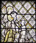 Chanoine Thierry et Vierge à l'enfant.