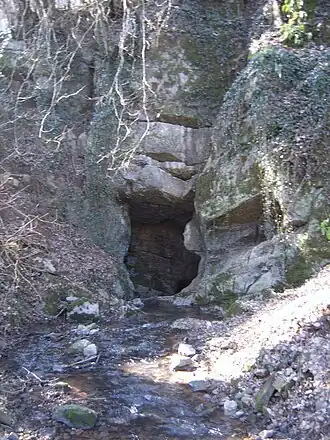 Chantoir du Sotait à Sprimont, Belgique.