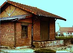 La gare vers 1970.