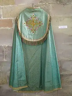 Chape du temps ordinaire (verte).