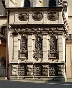 Chapelle de la famille Campian, extérieur,classée