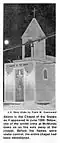 La première chapelle, détruite par un incendie en 1978
