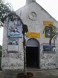 Chapelle Notre-Dame de Lourdes à Bois d'Olives (vue de face)