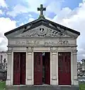 Chapelle néoclassique des familles Marinier, tournant du XIXe et du XXe siècle.