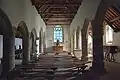 Chapelle de Coat-an-Poudou : vue intérieure d'ensemble.