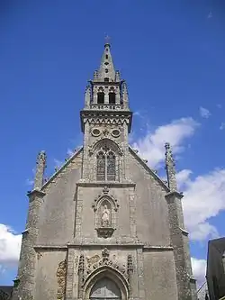 Façade de la chapelle Notre-Dame-de-Lourdes, quartier Saint-Goustan.