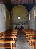 L’intérieur.