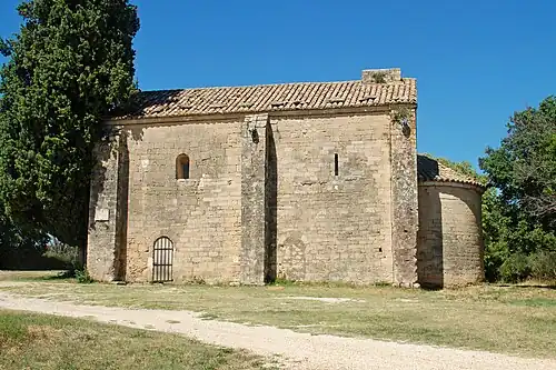 La façade méridionale.