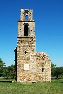 La chapelle vue du sud.