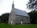 La chapelle Saint-Melan : vue extérieure d'ensemble.