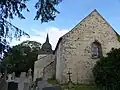 Chapelle Sainte-Croix : vue extérieure d'ensemble.