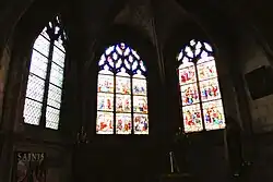 Chapelle de Sainte-Ève de Dreux(baies 8, 10, 12).