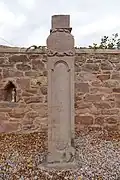 Colonne dans l'enceinte de la chapelle du Sainte-Odile.