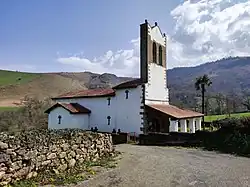 Chapelle de l'Assomption de la Sainte Vierge à Ibarre.