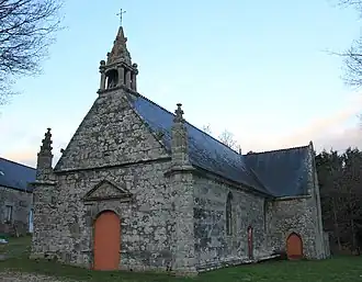 Vue pignon ouest.