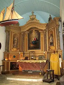 Le retable.