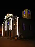 L'église la nuit