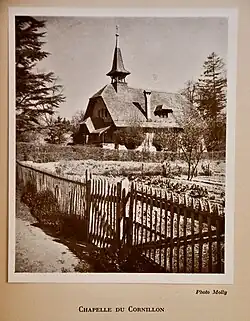 Photographie de la chapelle prise en 1946.