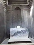 Intérieur de la chapelle après restauration en 2017.